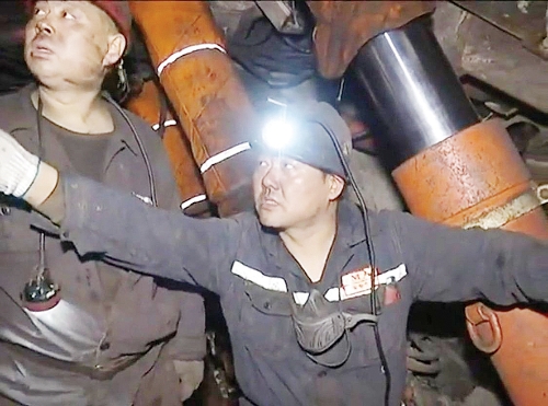 伊恩福  新立煤矿211采煤队班长