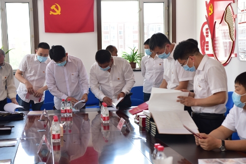 2021-05-27下午公司基层党支部建设现场会第四组参观公司纪律、老干部处党支部建设工作 (3)