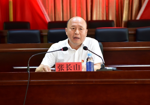 2021-06-12下午龙煤七台河公司党史学习教育领导干部上讲台讲党课张长山到新建矿上党课 (3)