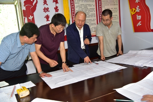 2021-06-25张长山深入建设矿调研矿井技改工程进展情况