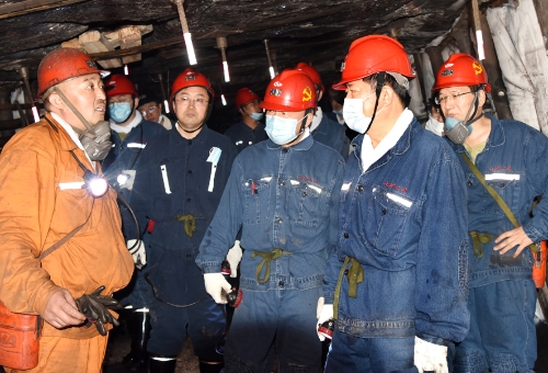 6.26省煤管局卢连宁在龙湖矿