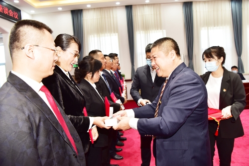 2021-09-17集团公司党委党史学习教育推进暨“两个百”活动成果表彰座谈会2