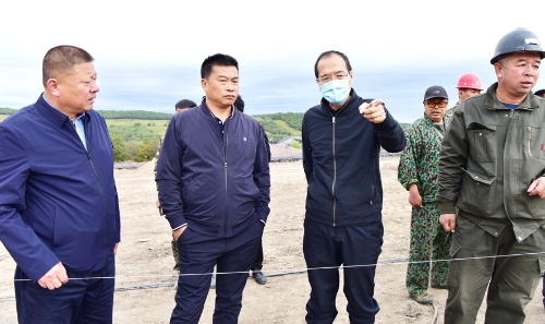 2021-09-19刘金奇深入七峰矿检查开工前准备工作进展情况 2021-09-19刘金奇深入七峰矿检查开工前准备工作进展情况