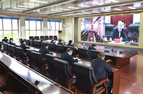 公司疫情防控视频会 公司疫情防控视频会