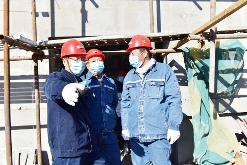 2021-10-17刘金奇深入胜利矿六采检查矿井技改工程进展情况 2021-10-17刘金奇深入胜利矿六采检查矿井技改工程进展情况