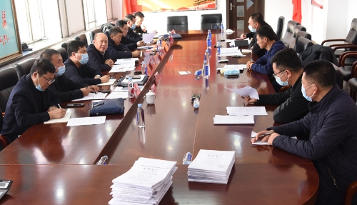 11.14董事长到新建矿调研1