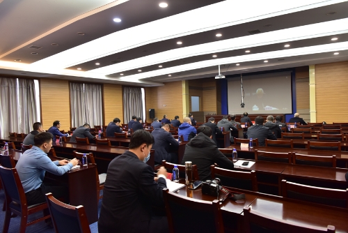 2021-11-17刘金奇到佳合分局参加国家安全监察局视频会议