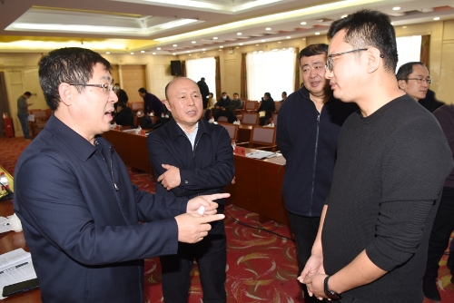 11.24龙煤于会军率队到公司调研2