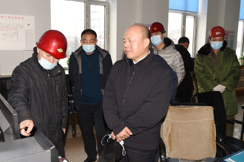 12.1董事长深入热电厂调研