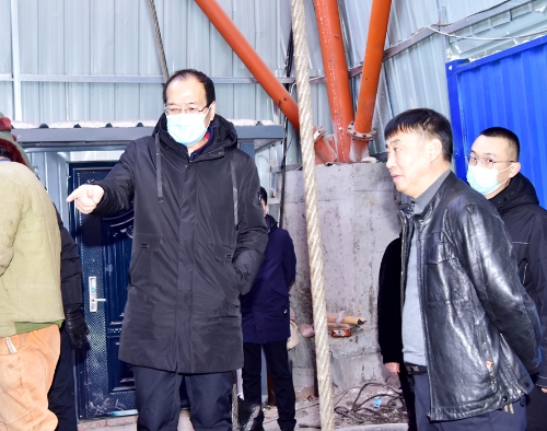 2021-12-09刘金奇深入福泰来一井检查矿井技改工程进展情况 2021-12-09刘金奇深入福泰来一井检查矿井技改工程进展情况