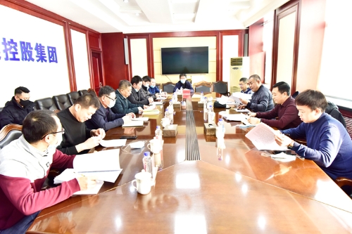 2021-12-27省煤管局调研组到公司调研煤矿安全改造及智能化改造项目进展情况