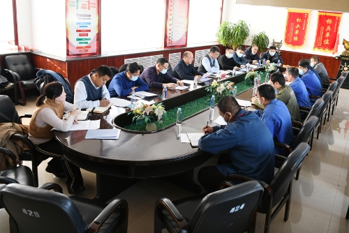 12.28董事长到热电厂调研1