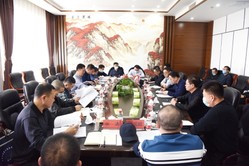 2022-03-04冬残奥会、全国两会期间省煤管局安全生产包保组到七台河市进行监管(1)