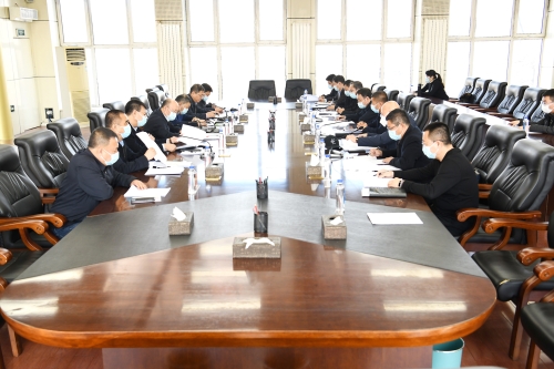 2022-03-18公司召开关于云南滇东公司雨汪煤矿一井生产规划及成本测算专题会议3