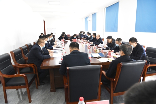 2022-03-21张长山率队深入新铁矿调研全年工作落实情况1