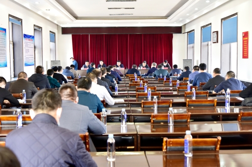 2022-03-22公司对新建矿开展安全生产标准化管理体系建设检查验收，王戈率队深入新建矿001综采工作面检查安全生产工作2