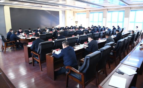 2022-03-31公司召开党委扩大会议1