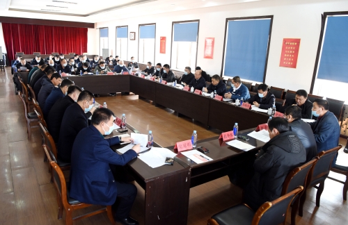 2022.4.9公司董事长张长山率队深入新建矿安全生产大排查1 2022.4.9公司董事长张长山率队深入新建矿安全生产大排查1