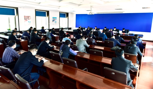 七矿公司安全大检查龙湖矿通报会1