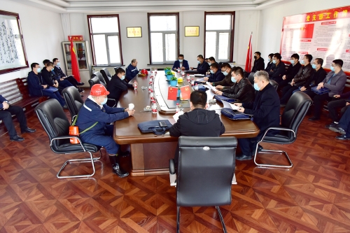 2022-04-15王戈率队深入多经总公司福泰来一井开展安全隐患排查工作 (3)