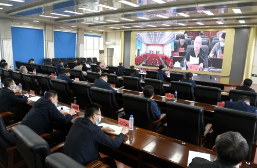 2022.06.06七矿公司5月份总经理安全办公会、安全生产考核会1