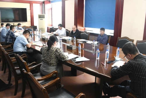 2022.06.10公司董事长张长山召开改革推进会会仪1