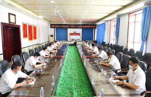 2022.06.10龙煤七台河桃山选煤厂党委省十三次党代会精神宣讲进支部1 2022.06.10龙煤七台河桃山选煤厂党委省十三次党代会精神宣讲进支部1