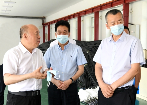 2022.06.17国资委驻龙煤调研员深入七矿三和分公司精煤管业、胜利矿六井调研2