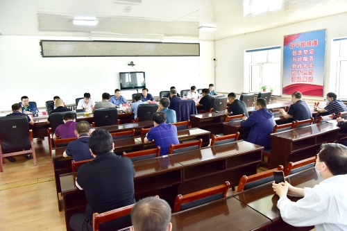 2022-06-17省国土自然资源厅、市国土资源局到公司、建设矿开展能力作风年建设工作调研2