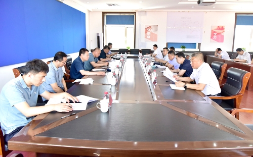 2022-07-29黑龙江煤监局副局长袁贵斌率队到公司龙湖矿检查矿一优三减工作进展情况并深入龙湖矿充填采区712采煤工作检查1