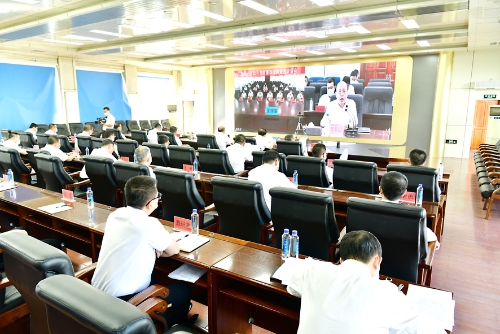 2022-08-30龙煤七台河公司党委廉政提醒集体谈话1