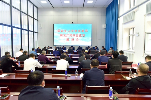 2022-10-02国家矿山安全监察局黑龙江局国庆、二十大期间安全监察综合督察组新建矿通报会1