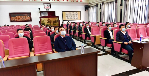 2022-11-22七台河公司青马学员党的二十大精神专题辅导2