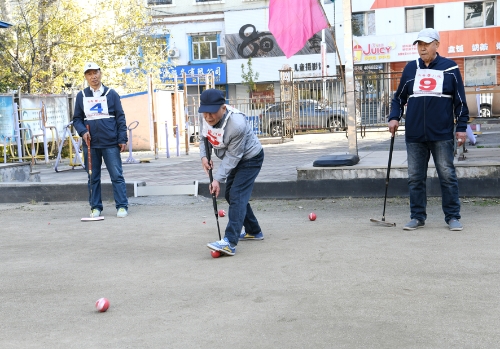 2023.101.13公司机关离休干部重阳节门球友谊赛1