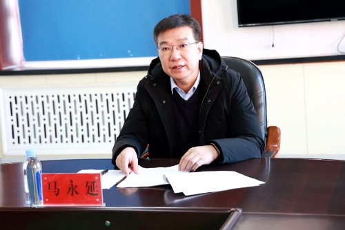 公司领导马永延宣讲1